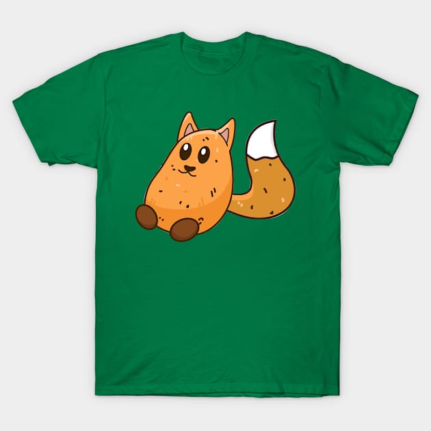 Kawaii fox animal T-Shirt by AsKartongs